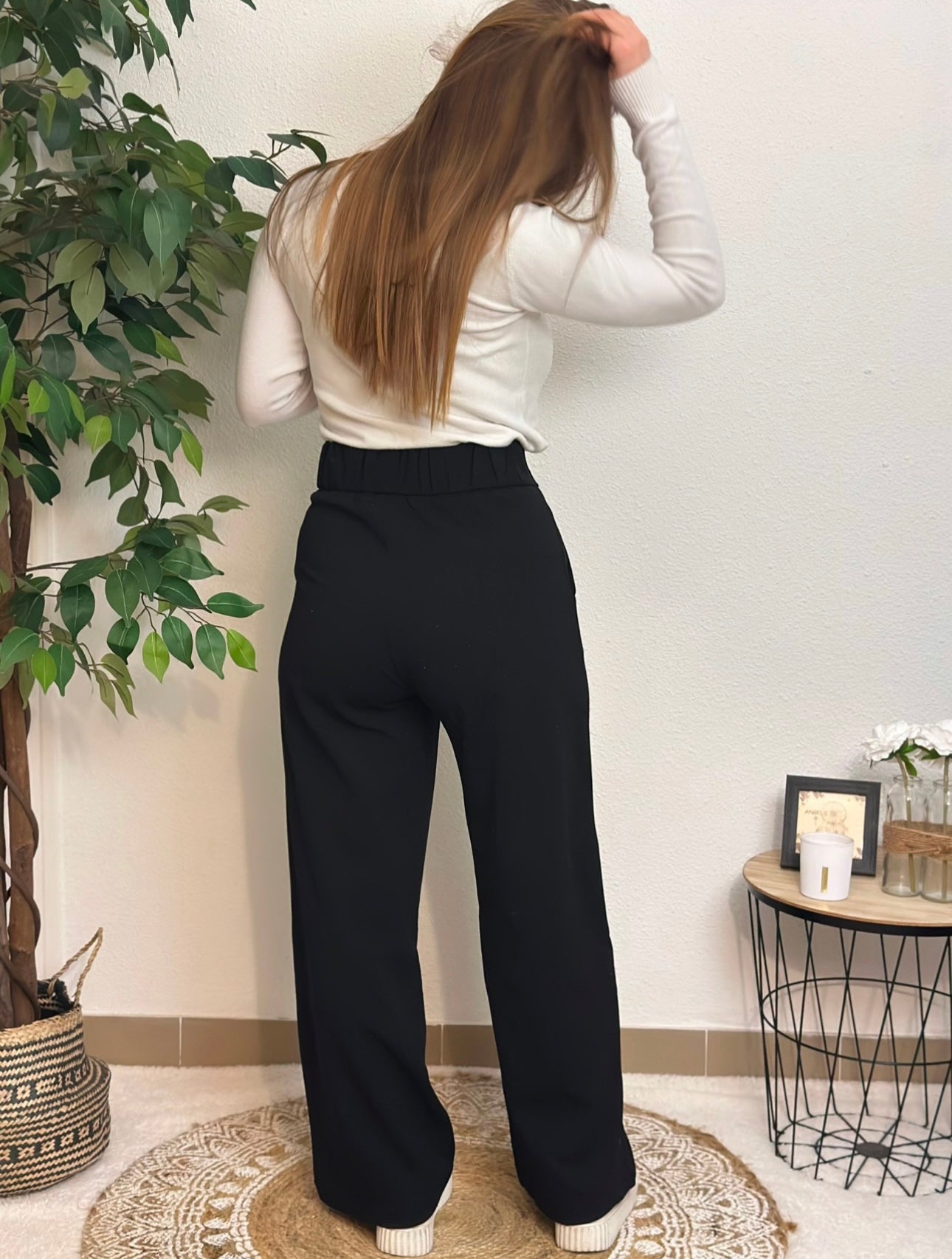 Pantalon Fluide Noir